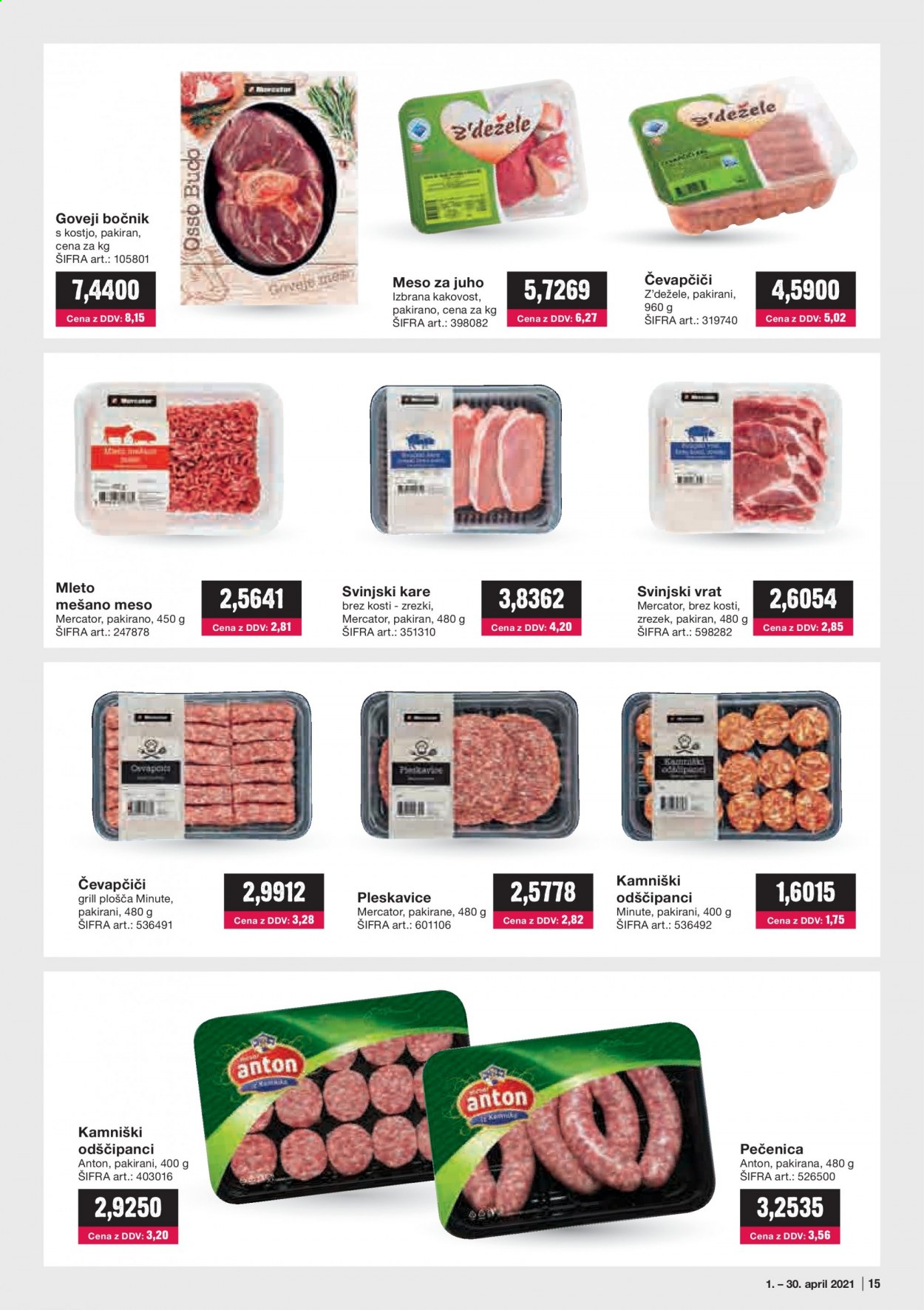 Mercator Cash & Carry katalog - 1.4.2021 - 30.4.2021. Stran 15