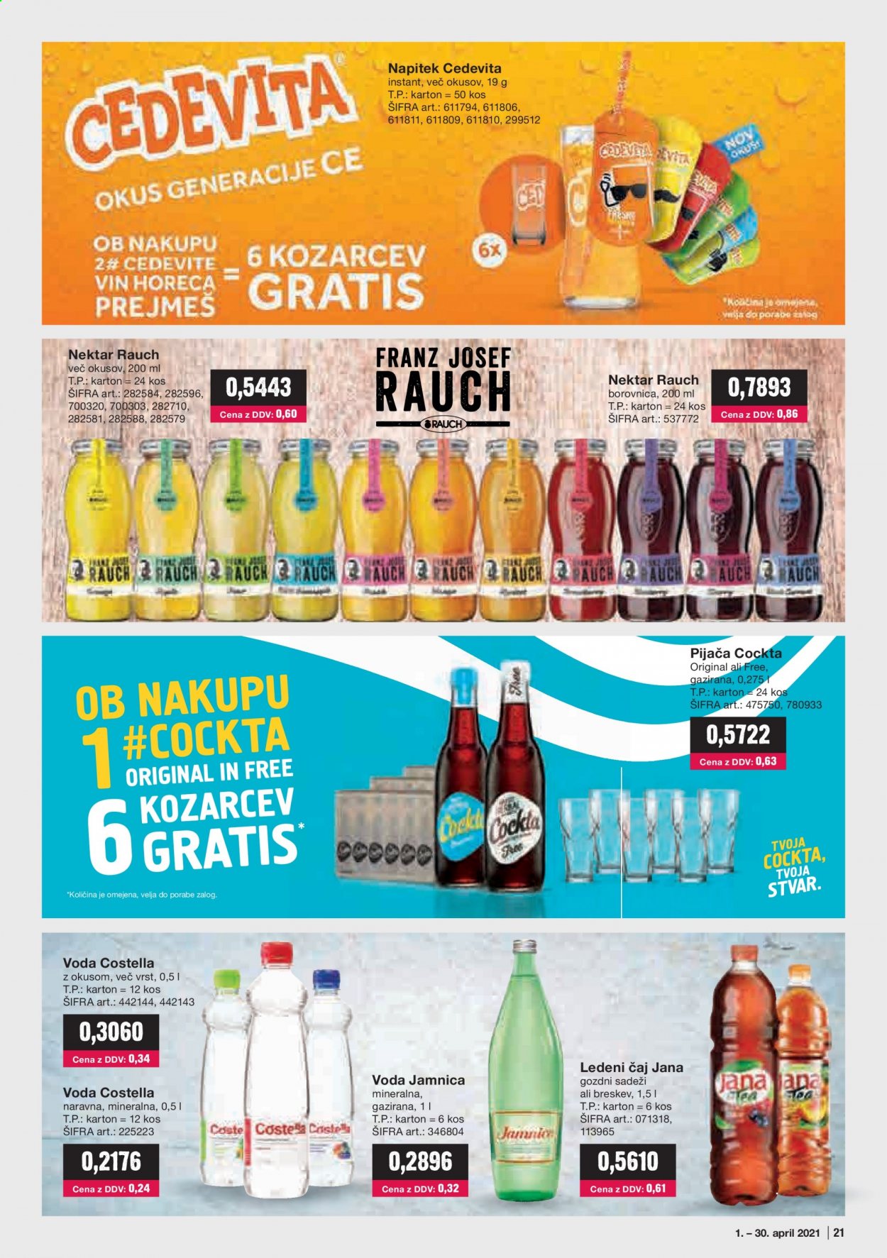 Mercator Cash & Carry katalog - 1.4.2021 - 30.4.2021. Stran 21