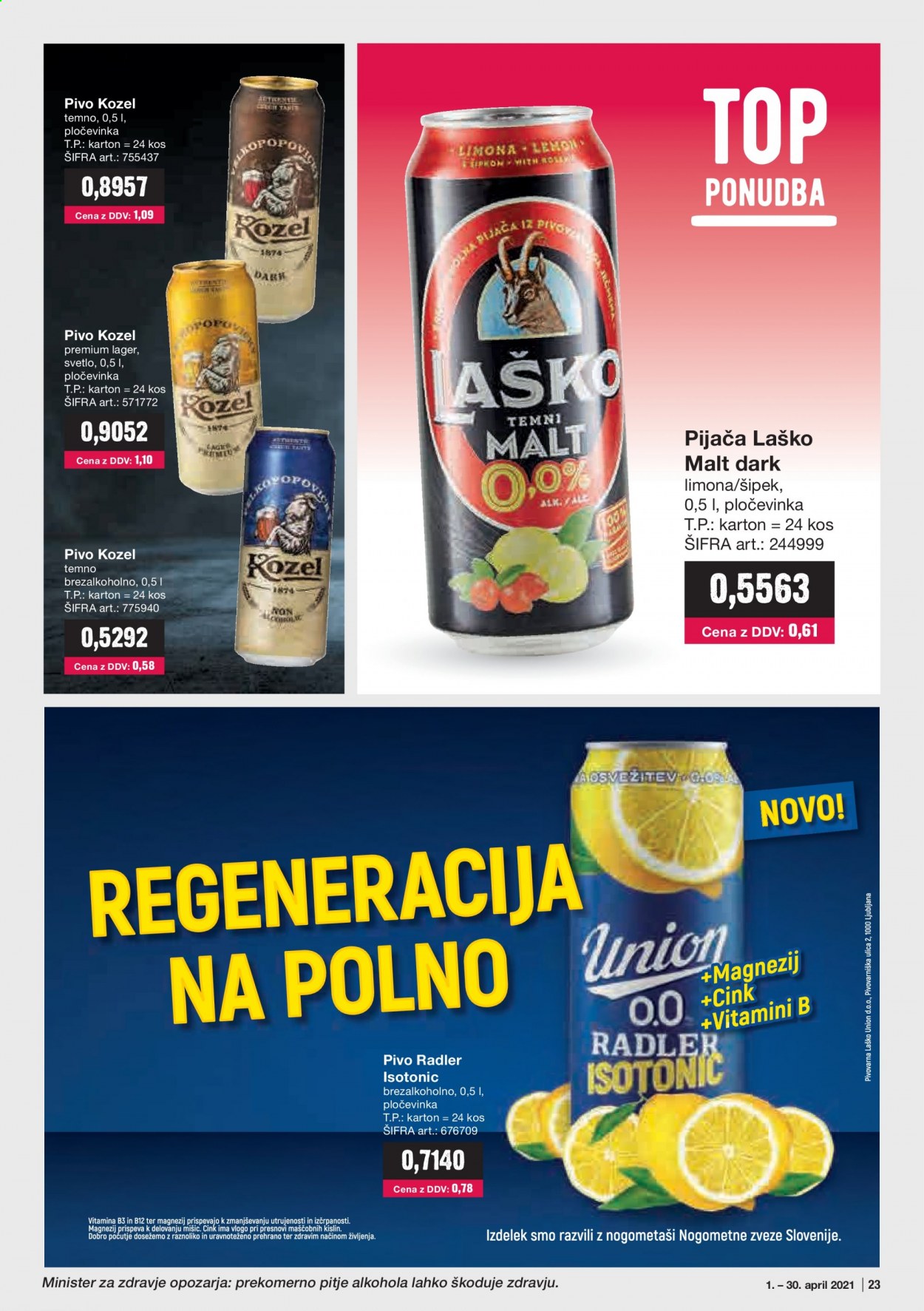 Mercator Cash & Carry katalog - 1.4.2021 - 30.4.2021. Stran 23