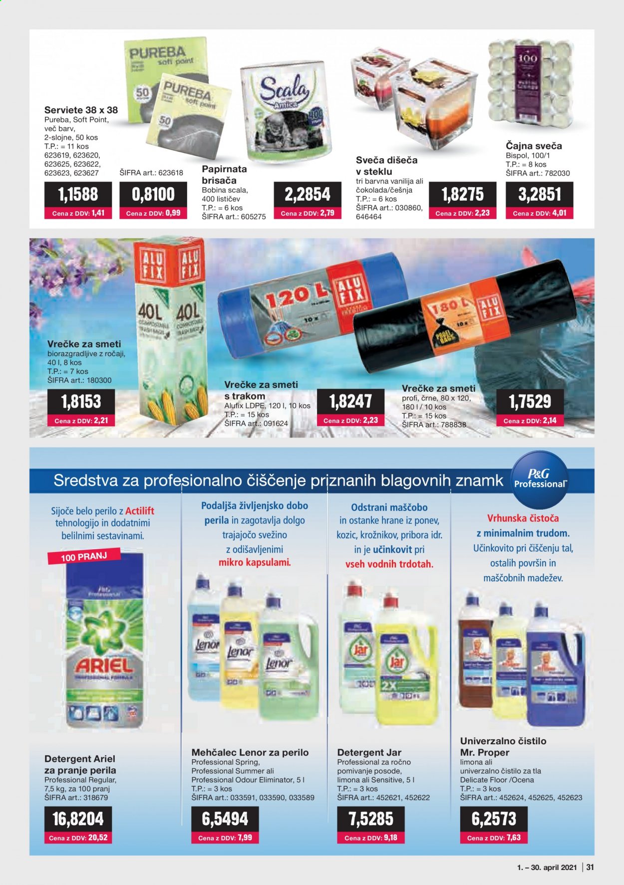 Mercator Cash & Carry katalog - 1.4.2021 - 30.4.2021. Stran 31