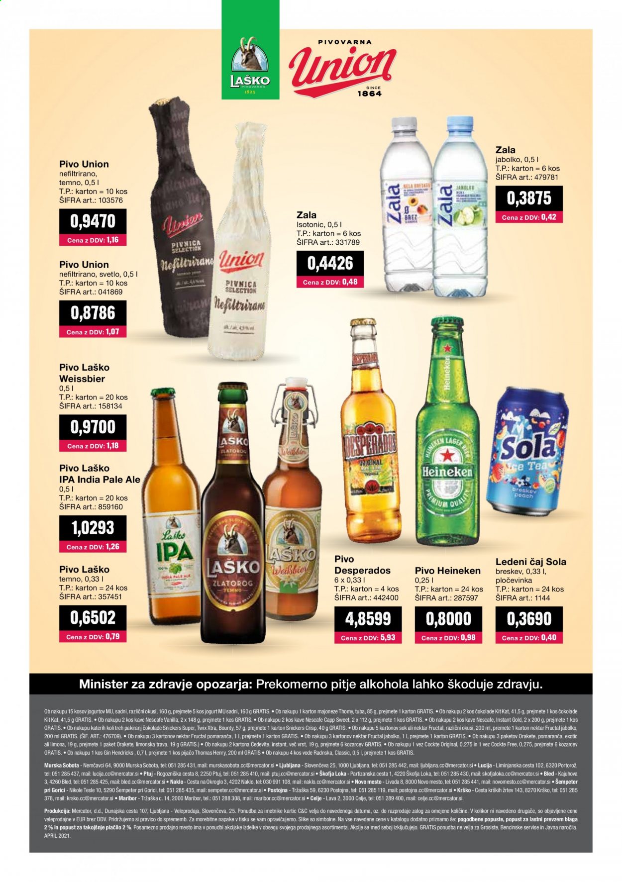 Mercator Cash & Carry katalog - 1.4.2021 - 30.4.2021. Stran 32