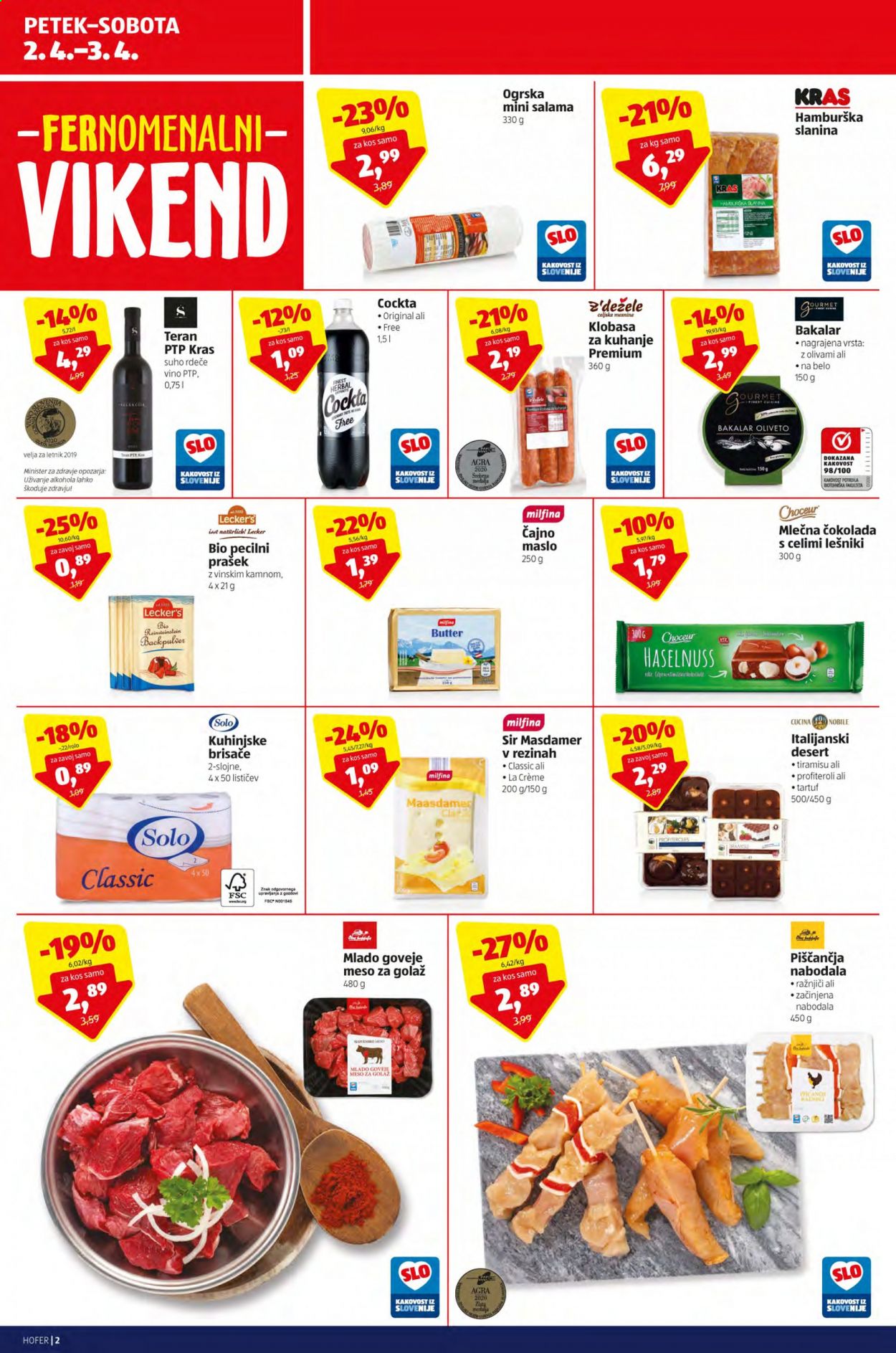 Hofer katalog - 2.4.2021 - 10.4.2021. Stran 2