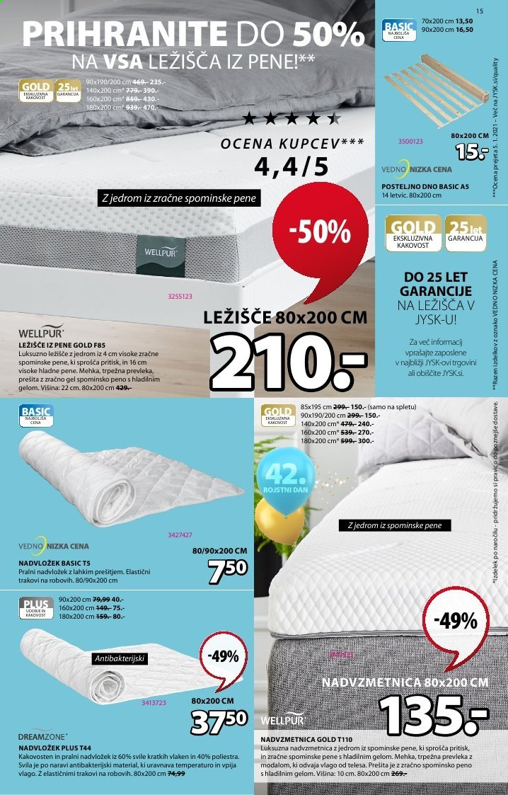 JYSK katalog - 1.4.2021 - 14.4.2021. Stran 12
