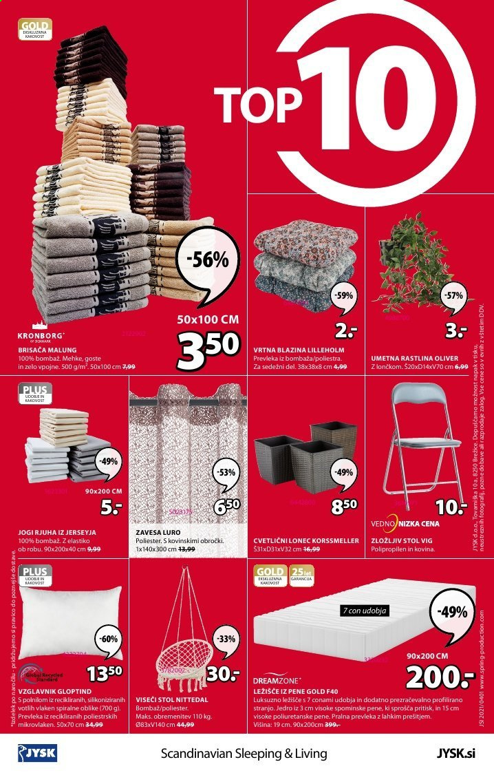 JYSK katalog - 1.4.2021 - 14.4.2021. Stran 13