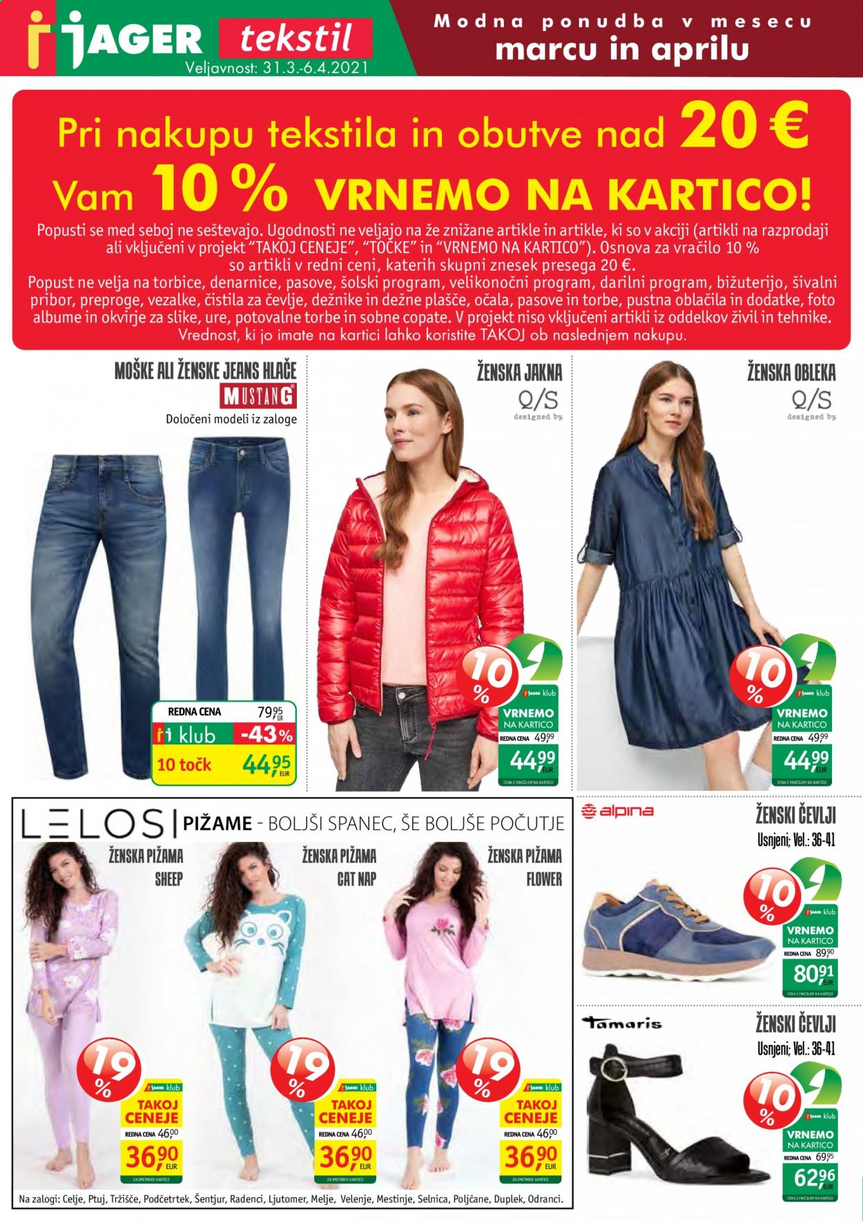 JAGER katalog - 31.3.2021 - 6.4.2021. Stran 1