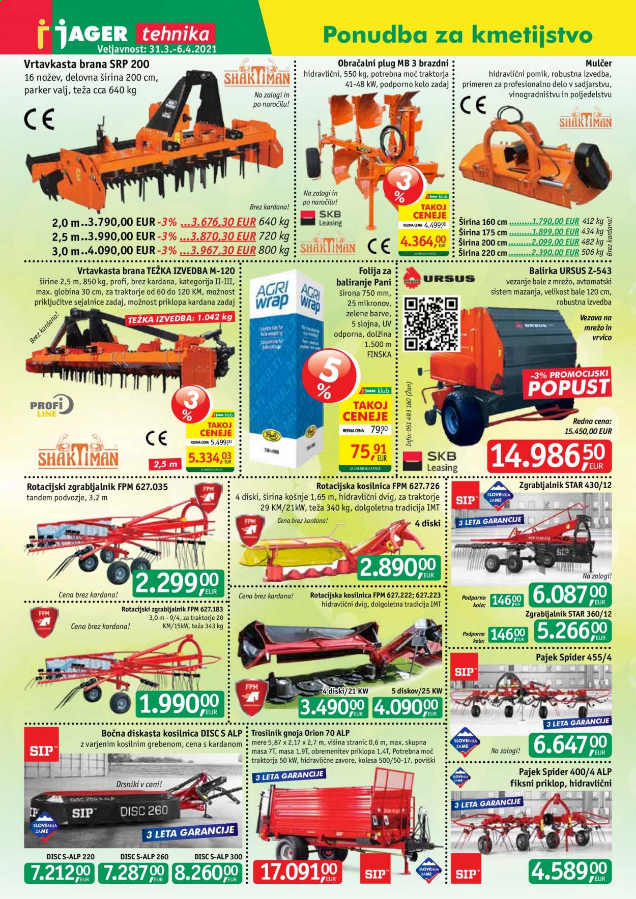 JAGER katalog - 31.3.2021 - 6.4.2021. Stran 1