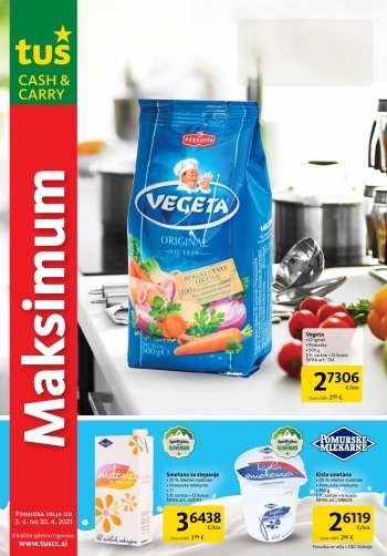 Tuš Cash & Carry katalog - 02.04.2021 - 30.04.2021.