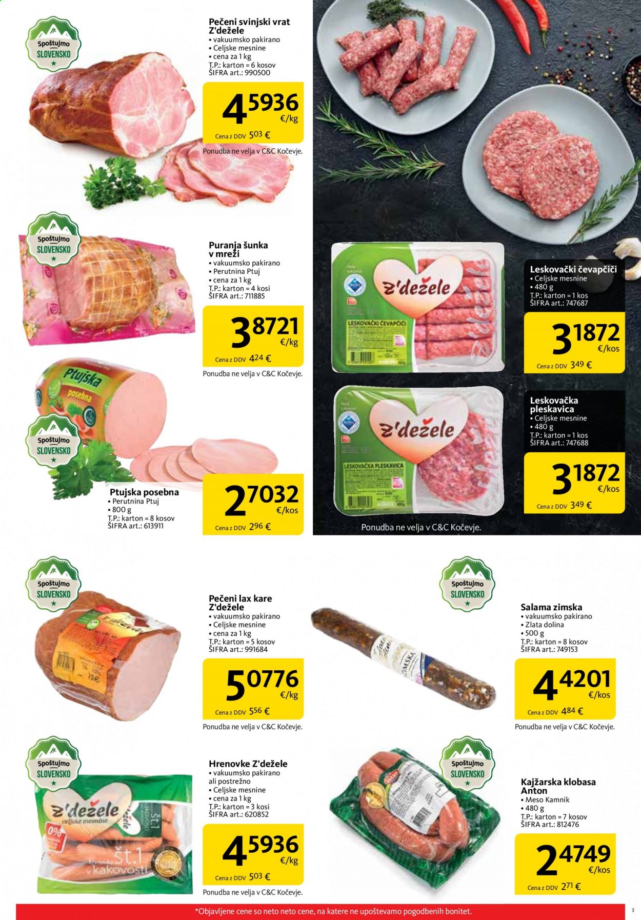 Tuš Cash & Carry katalog - 2.4.2021 - 30.4.2021. Stran 3