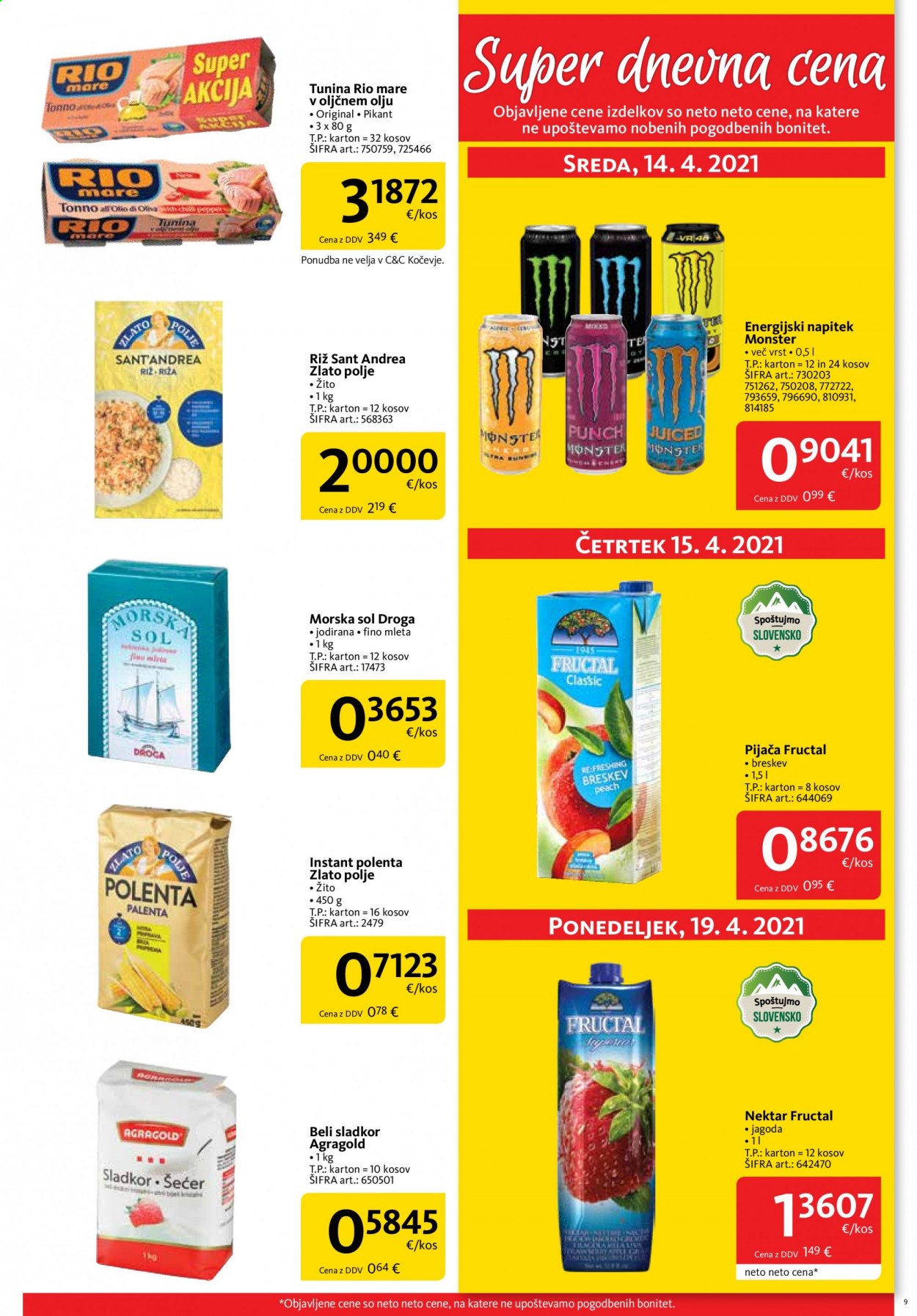 Tuš Cash & Carry katalog - 2.4.2021 - 30.4.2021. Stran 9