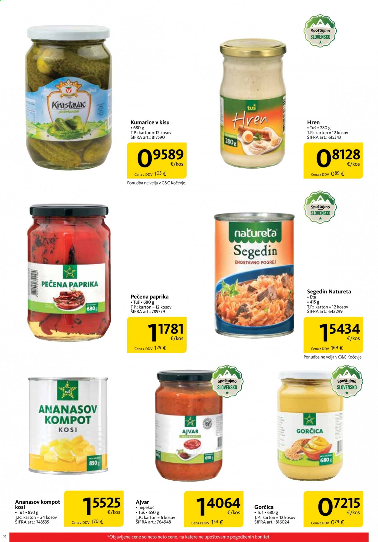 Tuš Cash & Carry katalog - 2.4.2021 - 30.4.2021. Stran 10