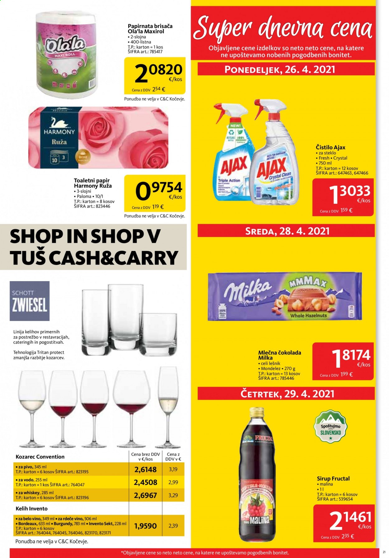 Tuš Cash & Carry katalog - 2.4.2021 - 30.4.2021. Stran 21