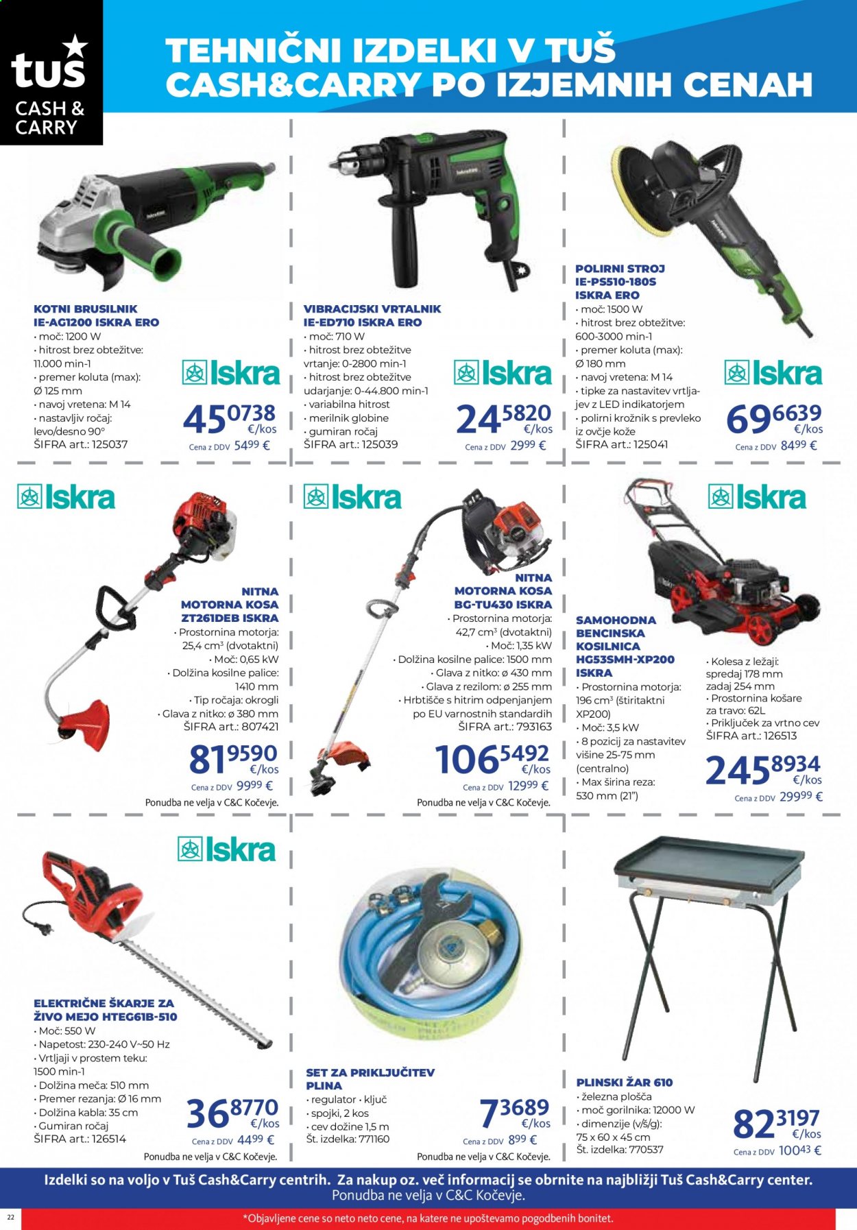 Tuš Cash & Carry katalog - 2.4.2021 - 30.4.2021. Stran 22