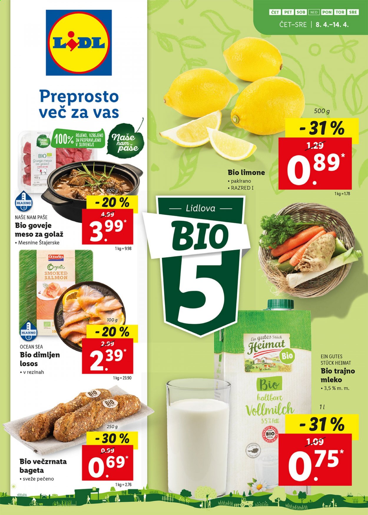 Lidl katalog - 8.4.2021 - 18.4.2021. Stran 1