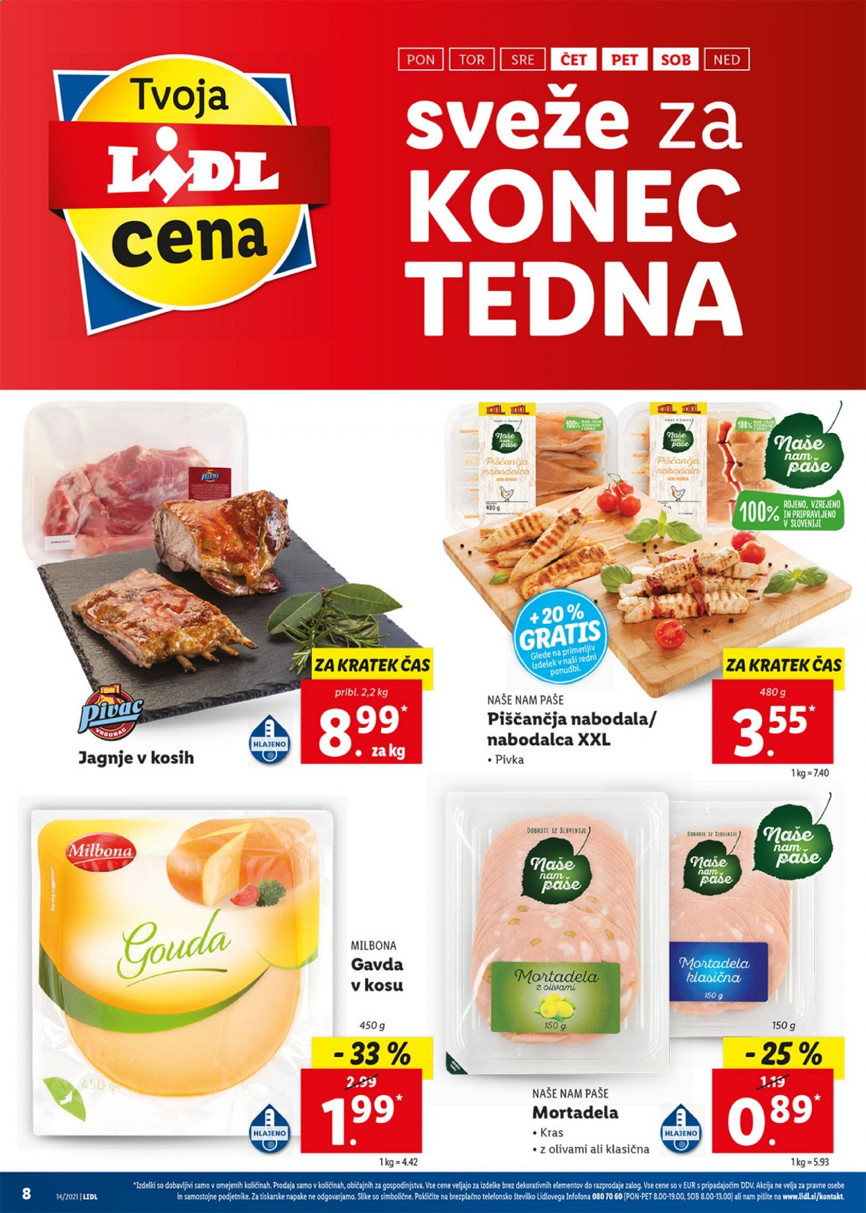 Lidl katalog - 8.4.2021 - 18.4.2021. Stran 8