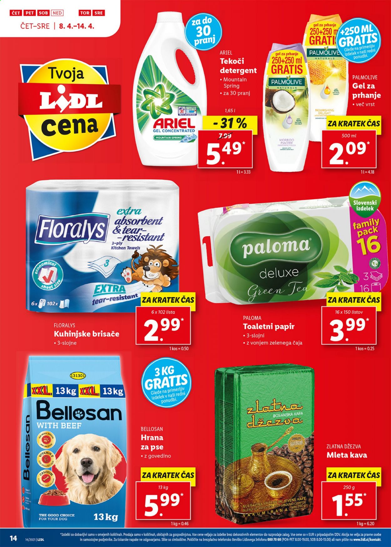 Lidl katalog - 8.4.2021 - 18.4.2021. Stran 14