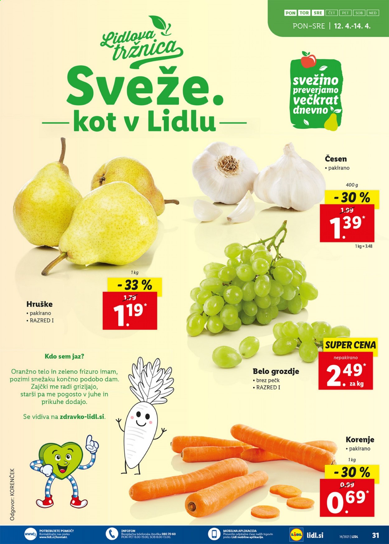 Lidl katalog - 8.4.2021 - 18.4.2021. Stran 31