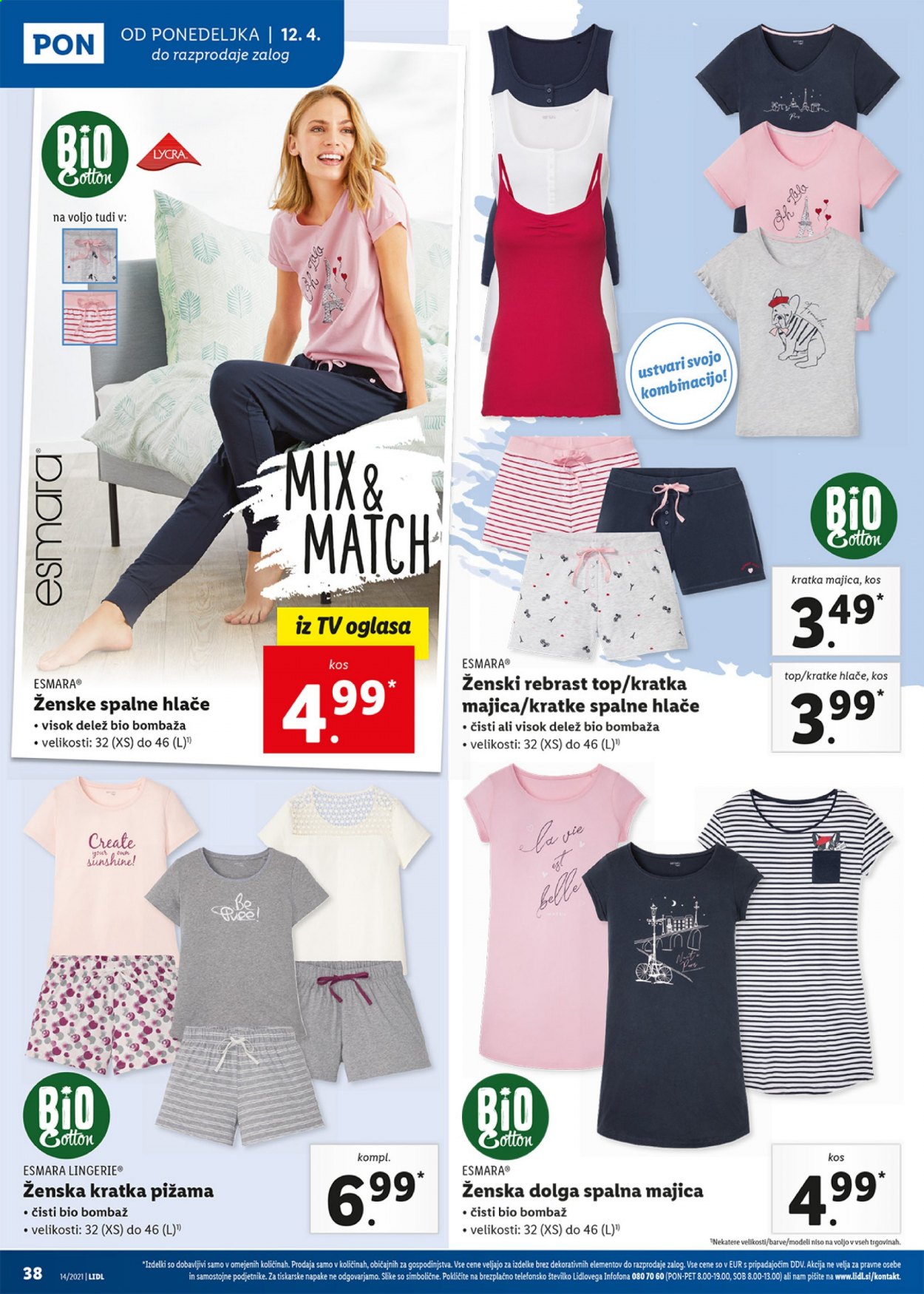 Lidl katalog - 8.4.2021 - 18.4.2021. Stran 38