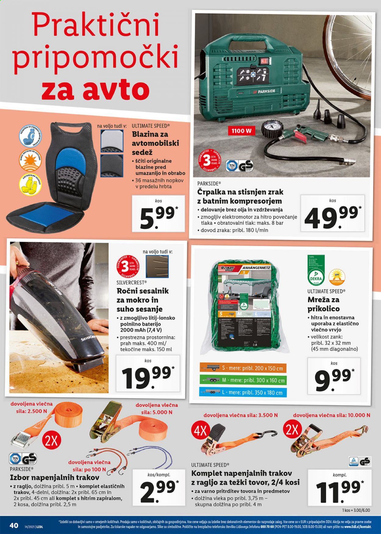 Lidl katalog - 8.4.2021 - 18.4.2021. Stran 40