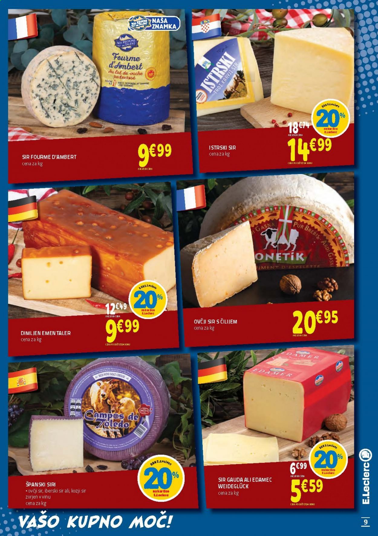 E.Leclerc katalog - 7.4.2021 - 17.4.2021. Stran 9