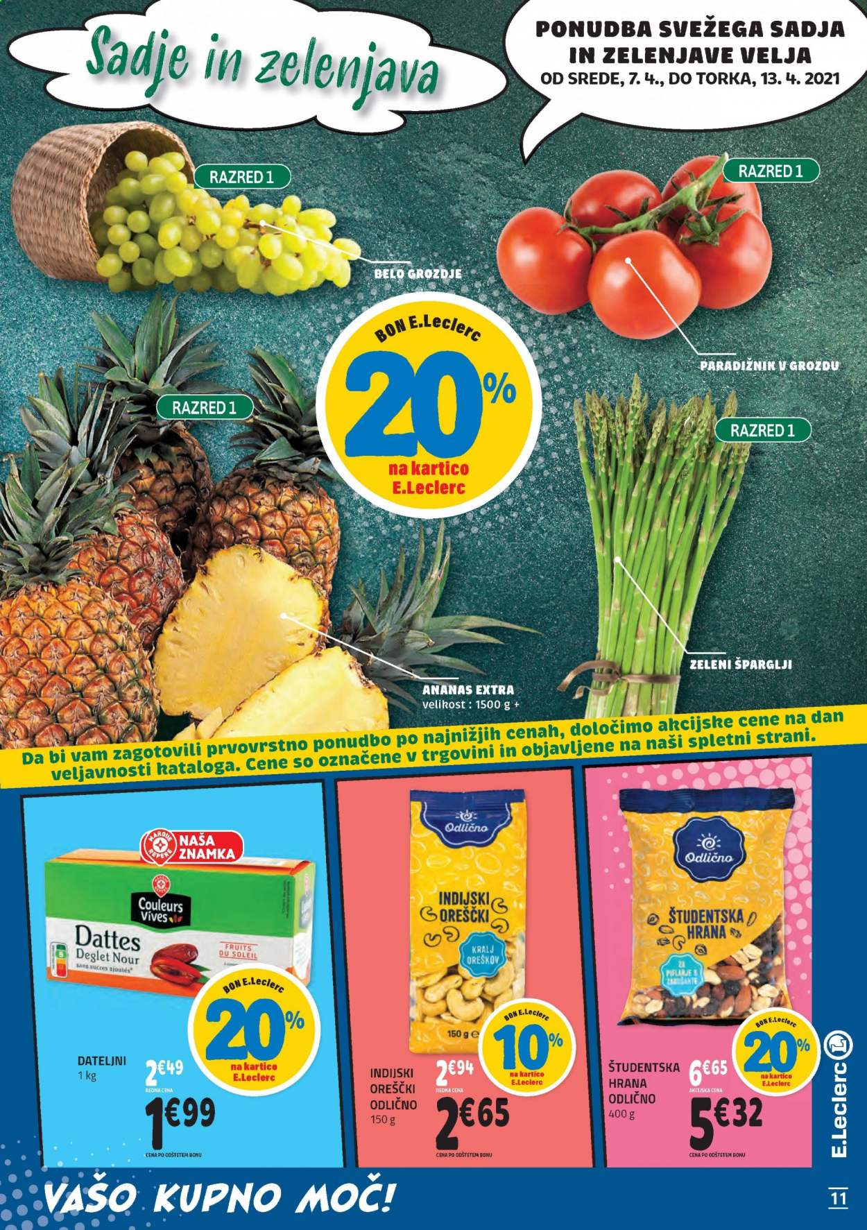 E.Leclerc katalog - 7.4.2021 - 17.4.2021. Stran 11
