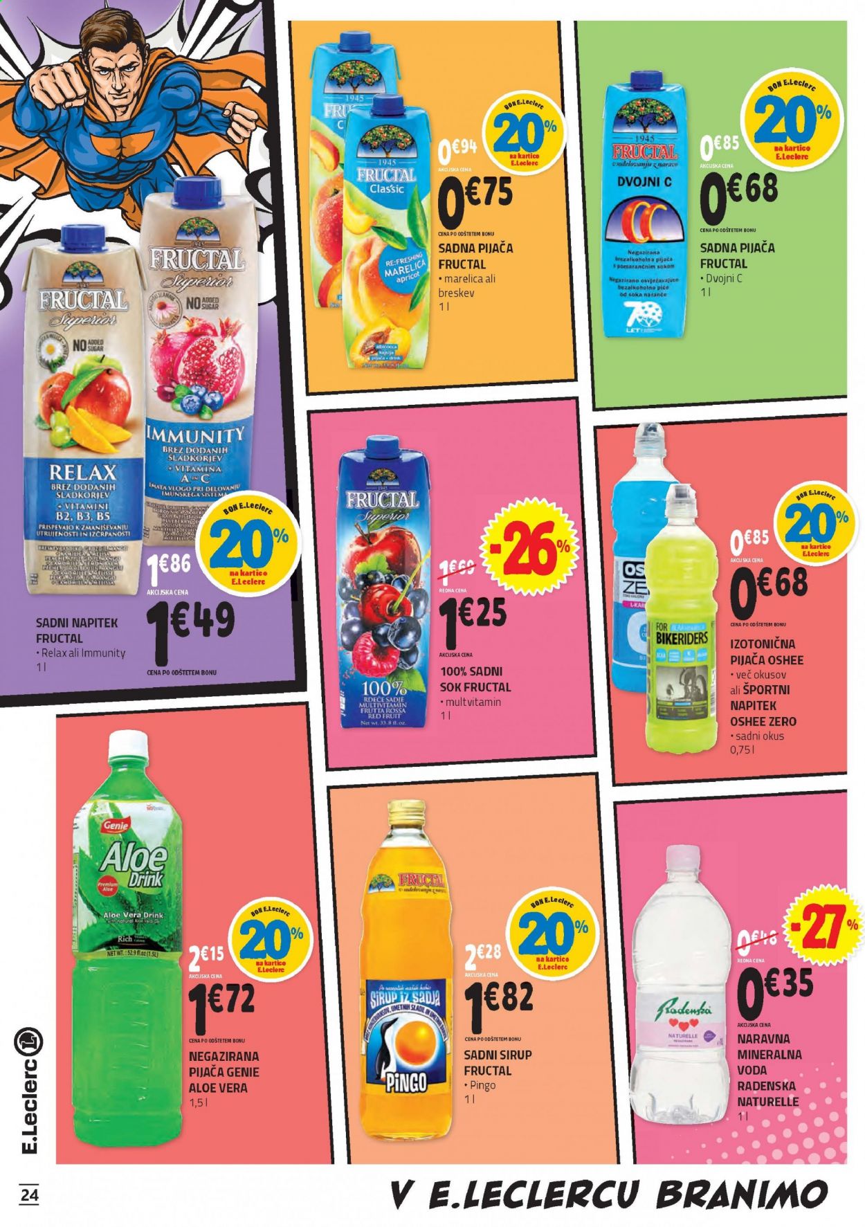 E.Leclerc katalog - 7.4.2021 - 17.4.2021. Stran 24