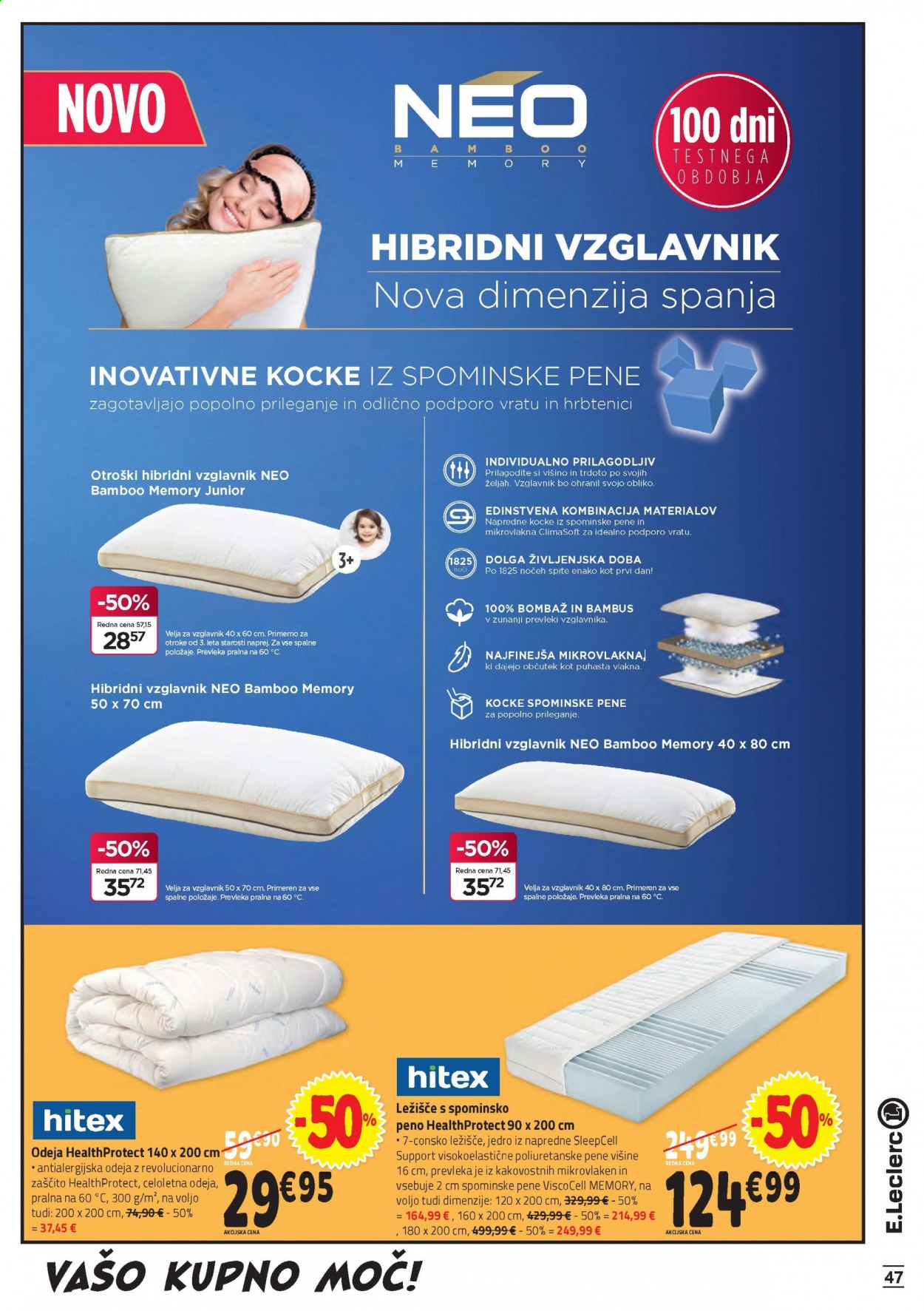 E.Leclerc katalog - 7.4.2021 - 17.4.2021. Stran 47