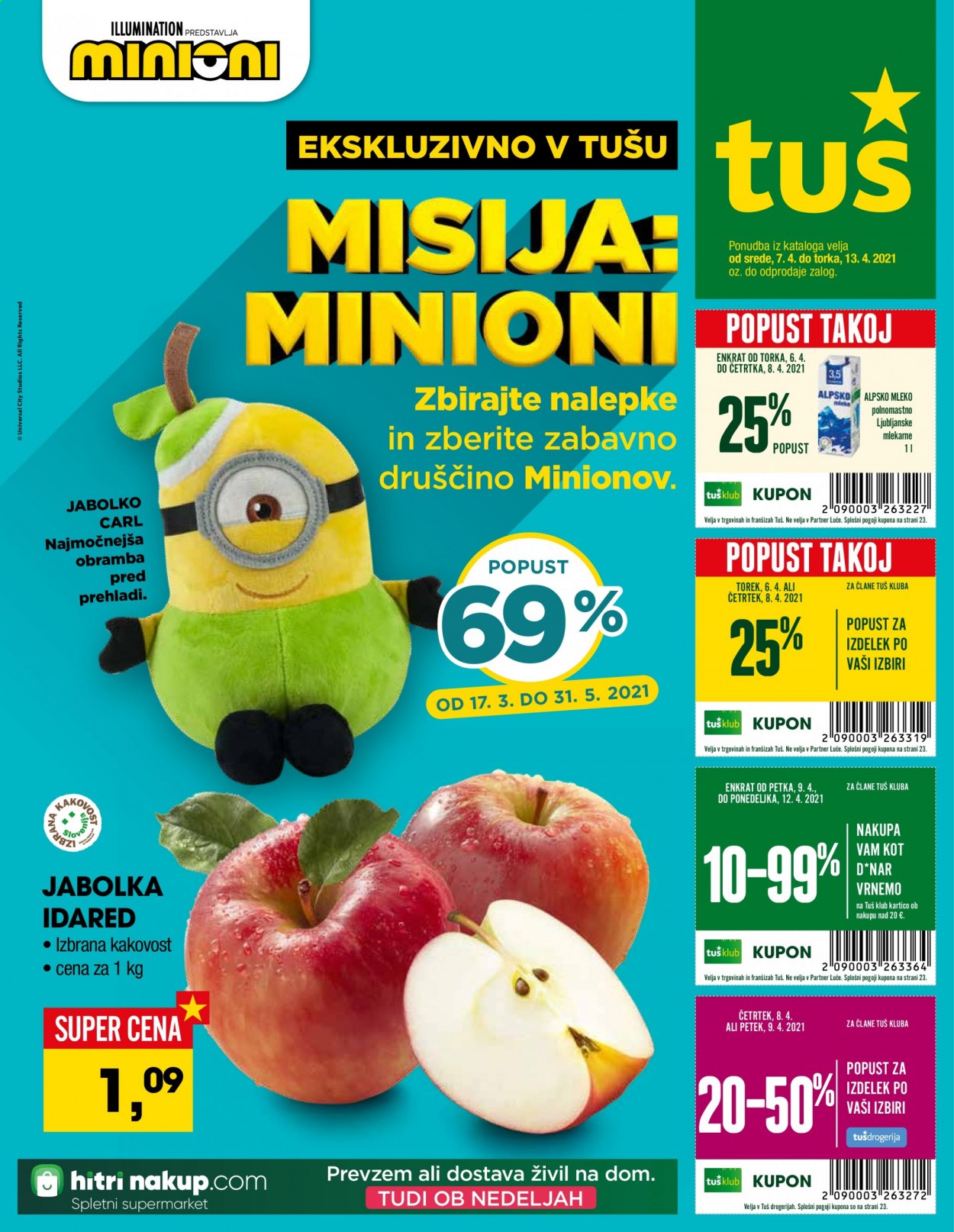 Tuš katalog - 7.4.2021 - 13.4.2021. Stran 1
