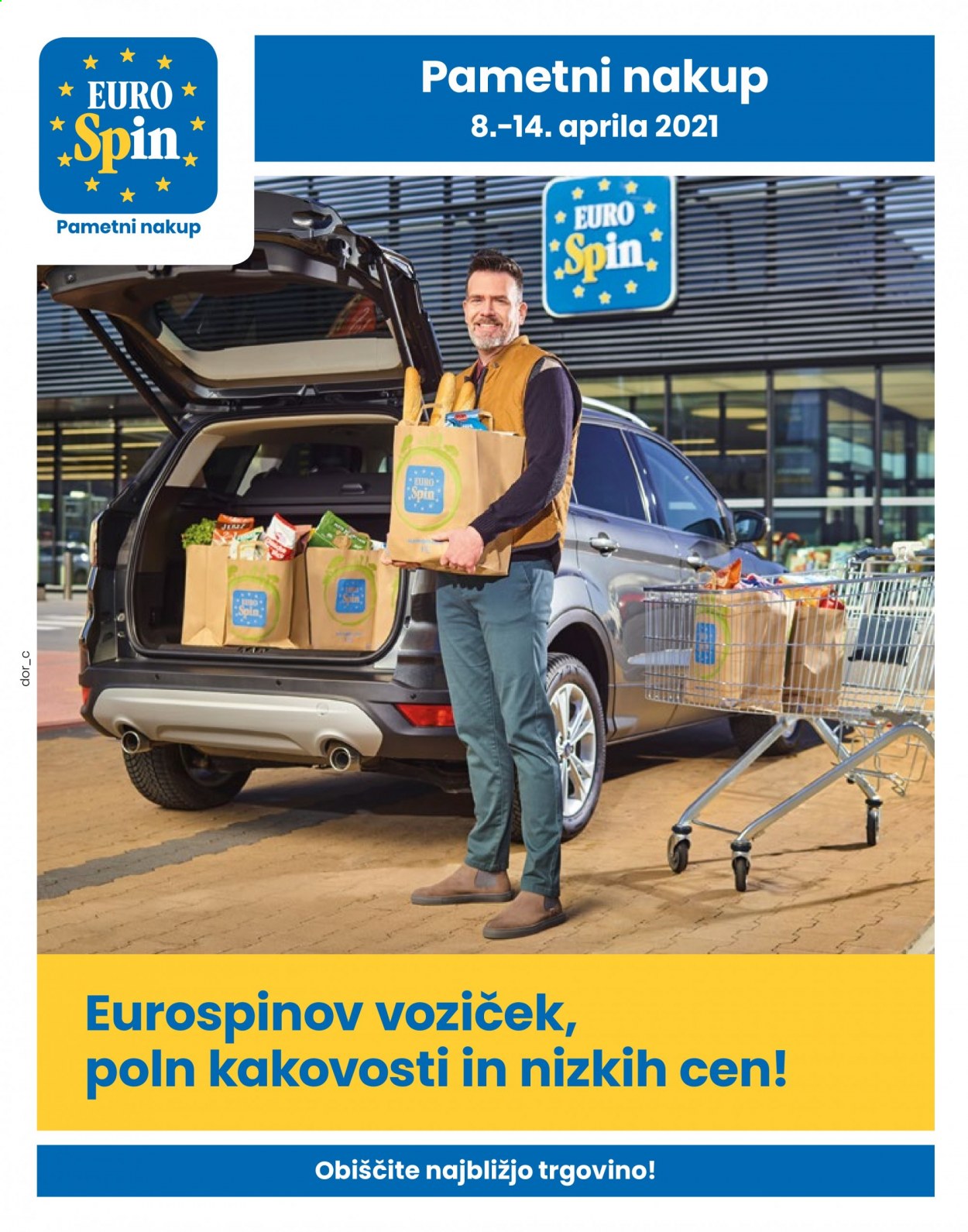 EuroSpin katalog - 8.4.2021 - 14.4.2021. Stran 1