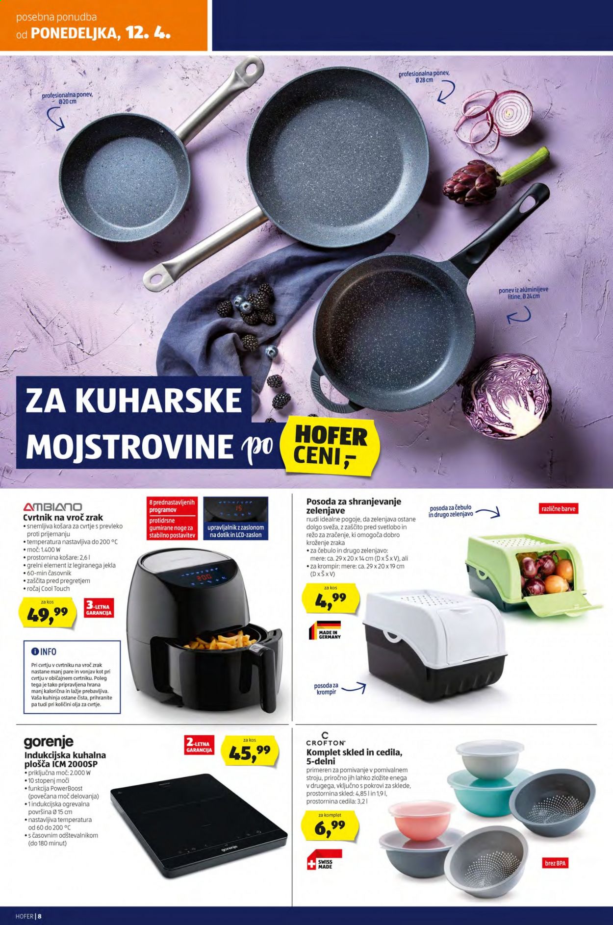 Hofer katalog - 9.4.2021 - 17.4.2021. Stran 8