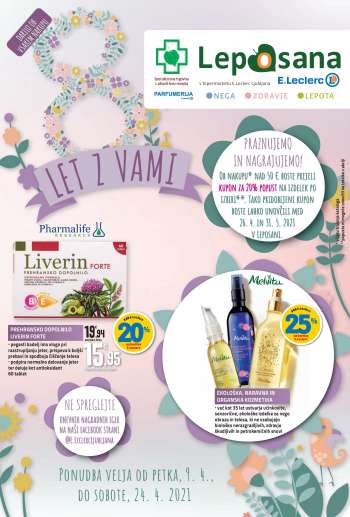 E.Leclerc katalog - 07.04.2021 - 24.04.2021.