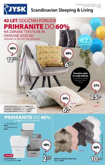 JYSK katalog - 08.04.2021 - 21.04.2021.