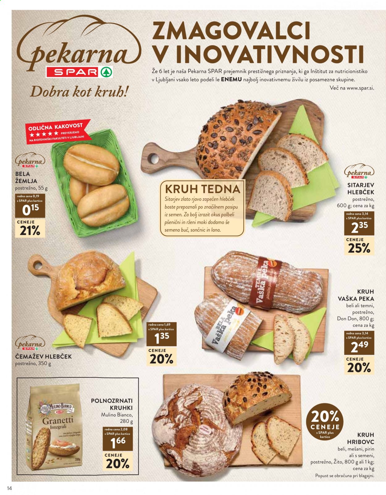 SPAR katalog - 14.4.2021 - 26.4.2021. Stran 14