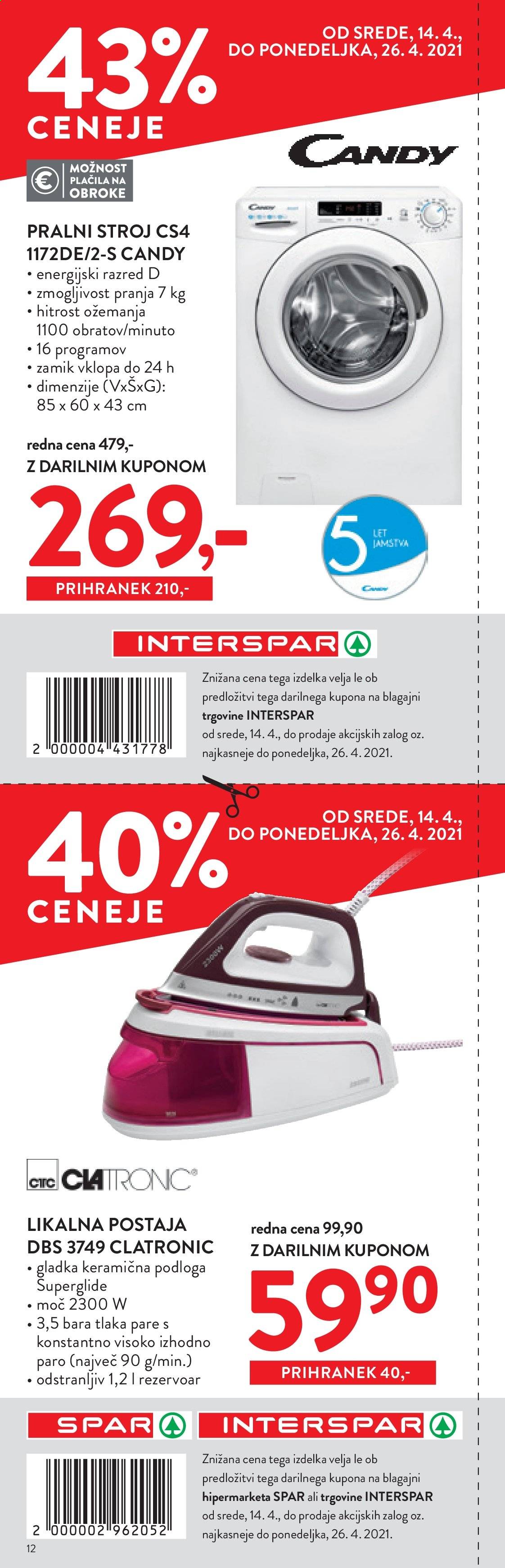 SPAR katalog - 14.4.2021 - 26.4.2021. Stran 12