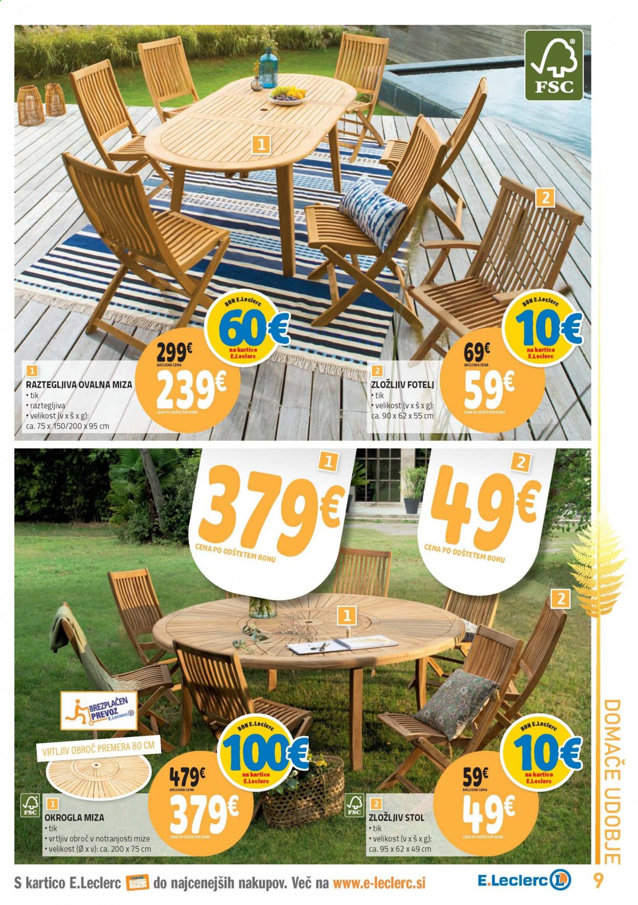 E.Leclerc katalog - 14.4.2021 - 29.5.2021. Stran 9