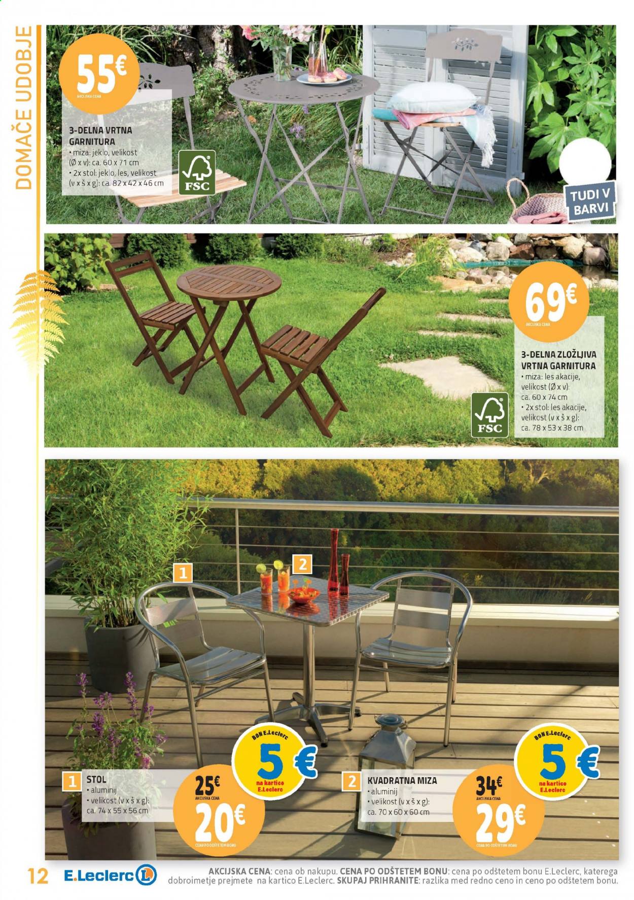 E.Leclerc katalog - 14.4.2021 - 29.5.2021. Stran 12