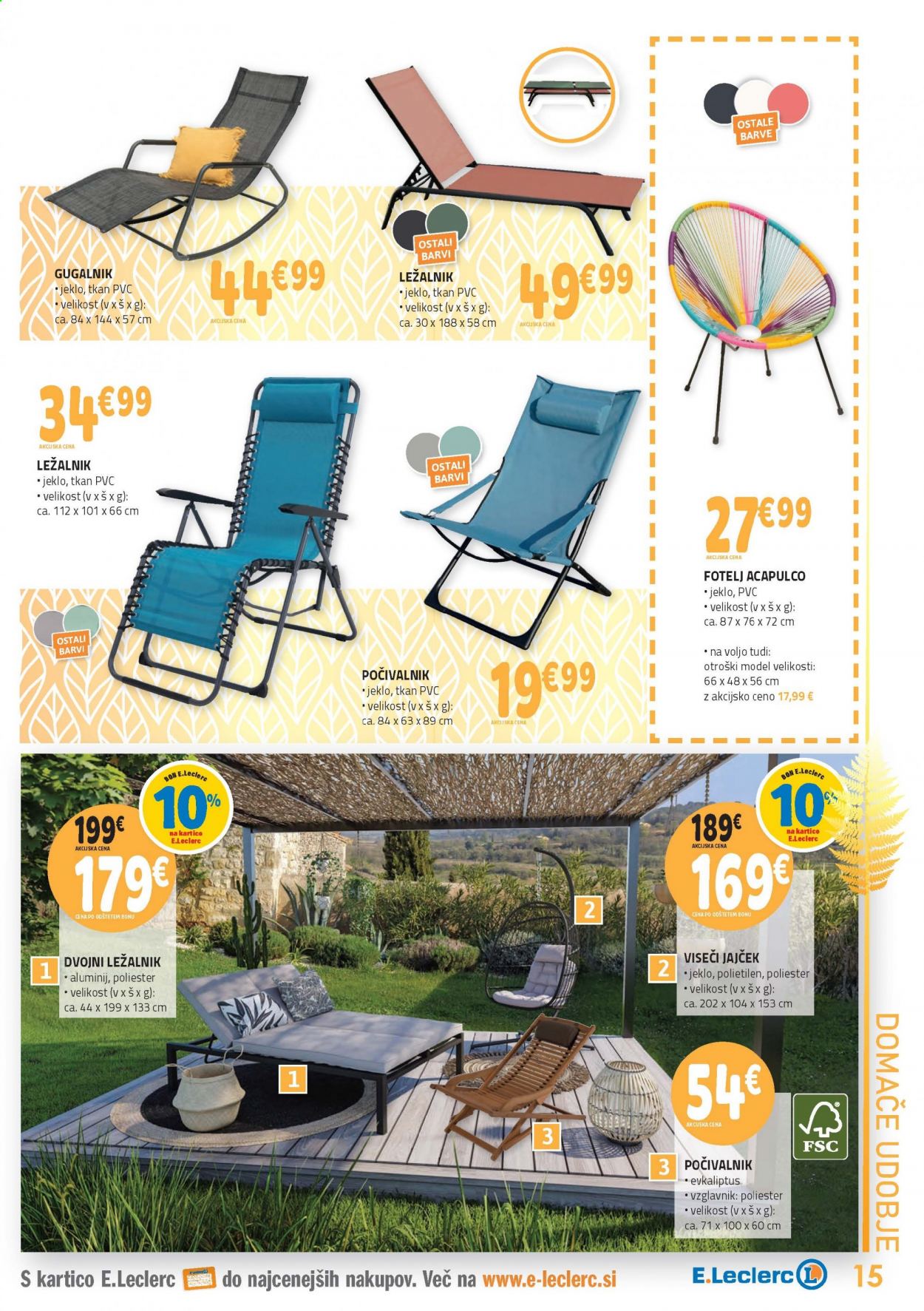 E.Leclerc katalog - 14.4.2021 - 29.5.2021. Stran 15