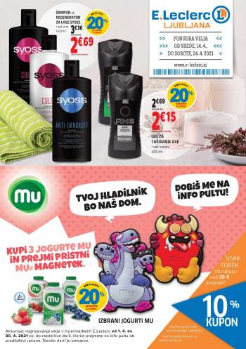 E.Leclerc katalog - 14.04.2021 - 24.04.2021.