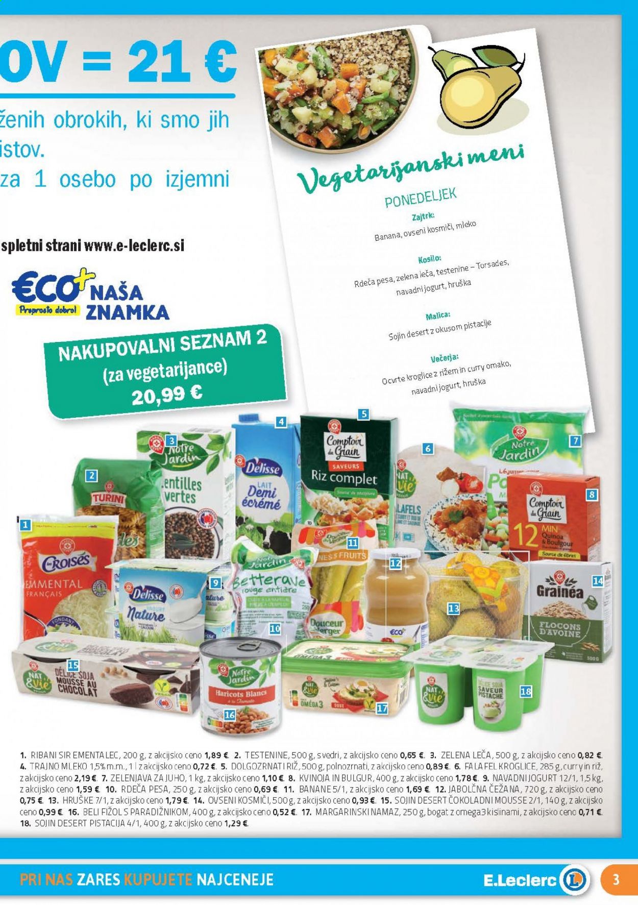 E.Leclerc katalog - 14.4.2021 - 24.4.2021. Stran 3