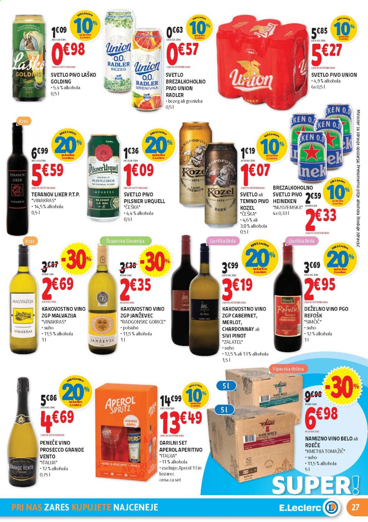 E.Leclerc katalog - 14.4.2021 - 24.4.2021. Stran 27