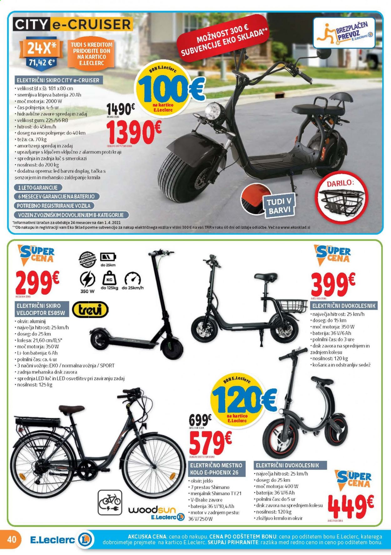E.Leclerc katalog - 14.4.2021 - 24.4.2021. Stran 40
