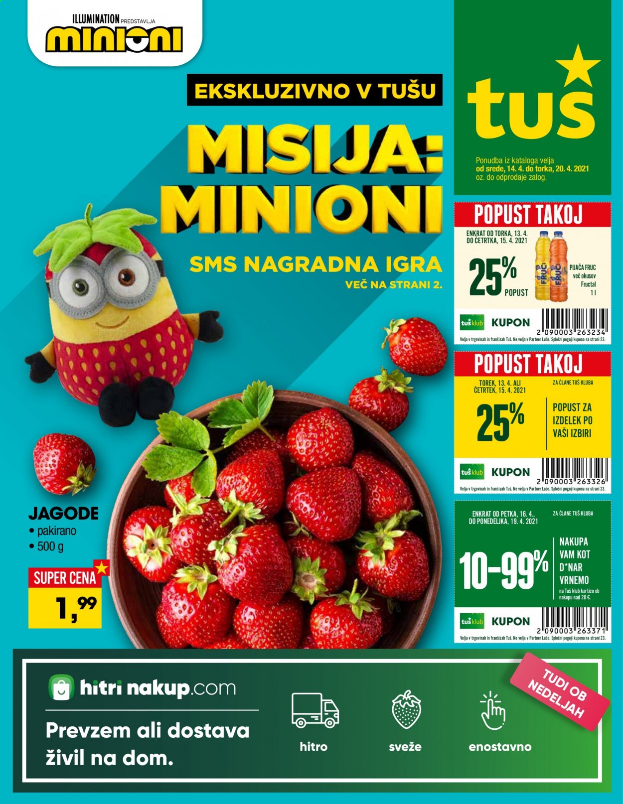 Tuš katalog - 14.4.2021 - 20.4.2021. Stran 1