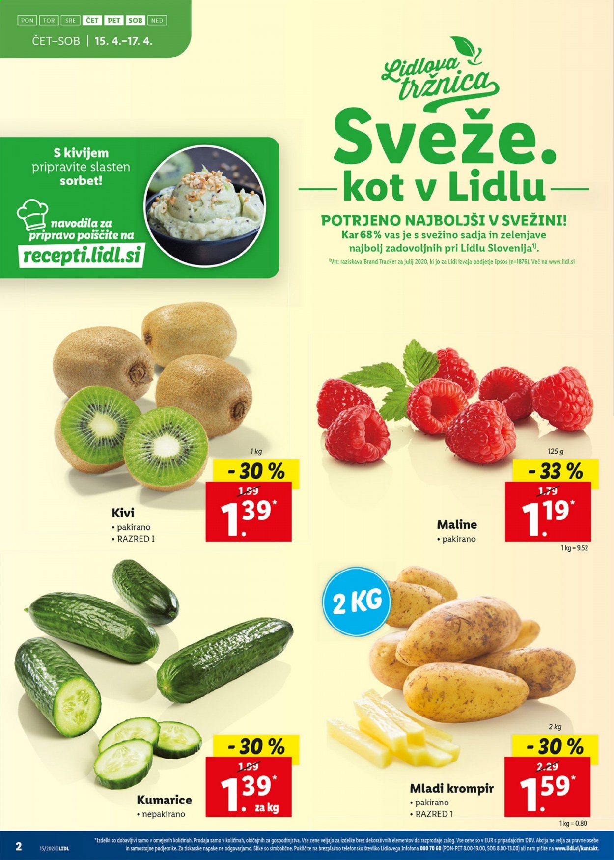 Lidl katalog - 15.4.2021 - 25.4.2021. Stran 2