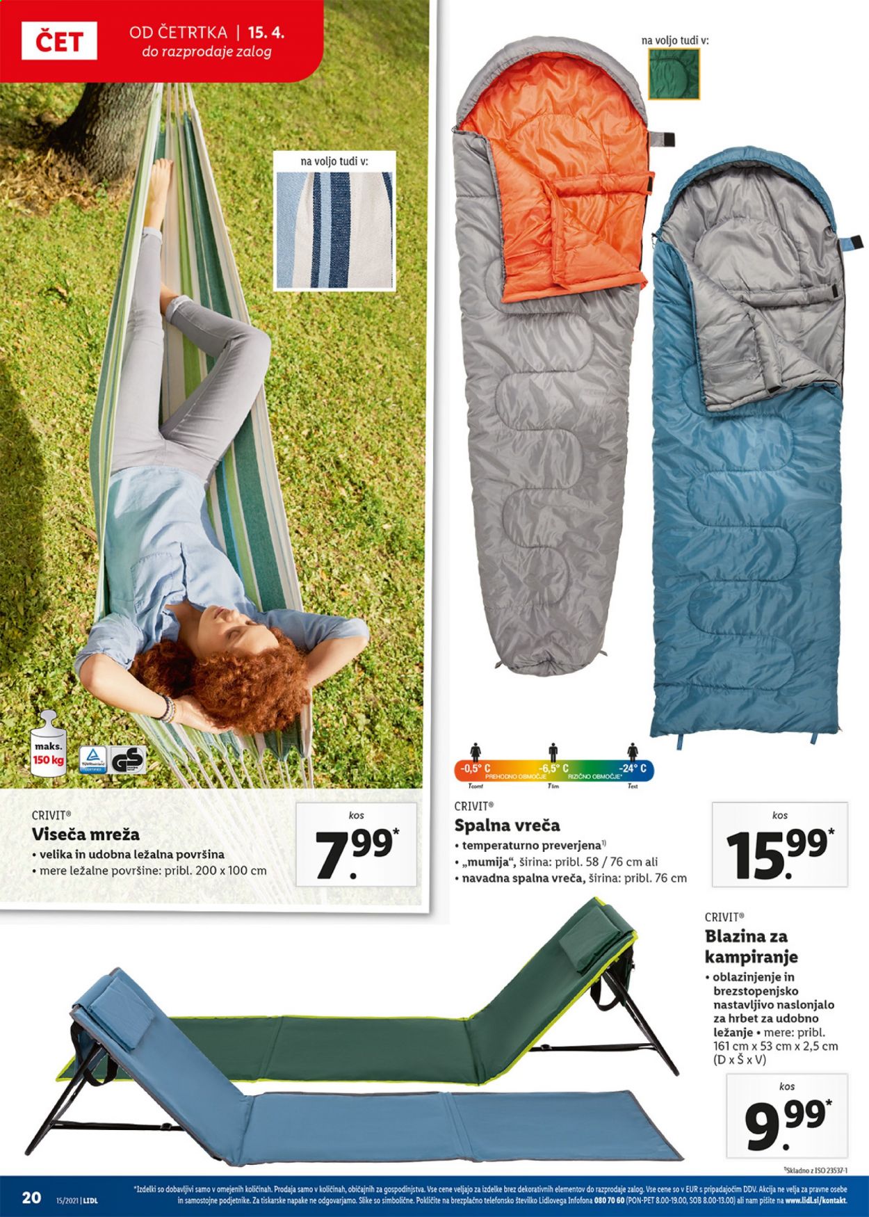 Lidl katalog - 15.4.2021 - 25.4.2021. Stran 20