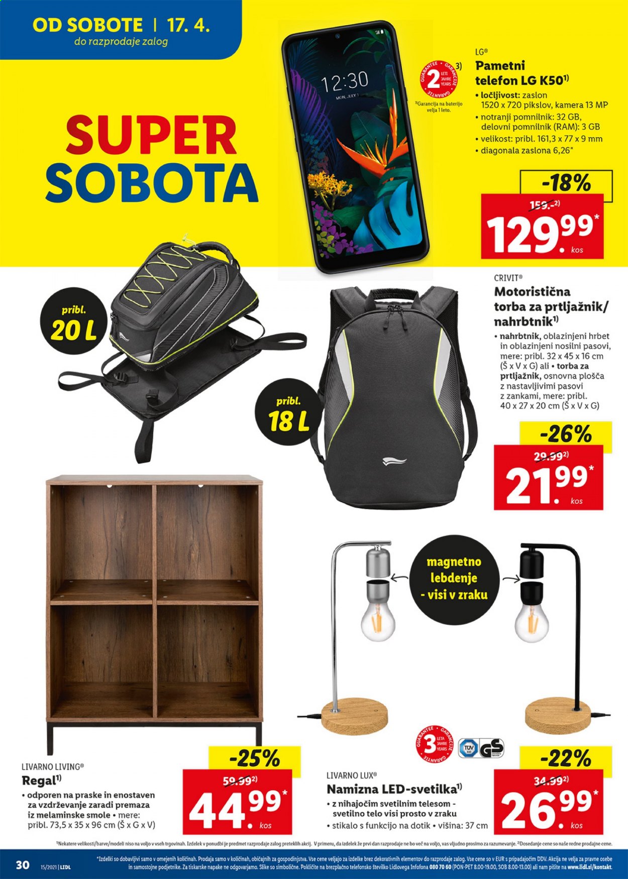 Lidl katalog - 15.4.2021 - 25.4.2021. Stran 30