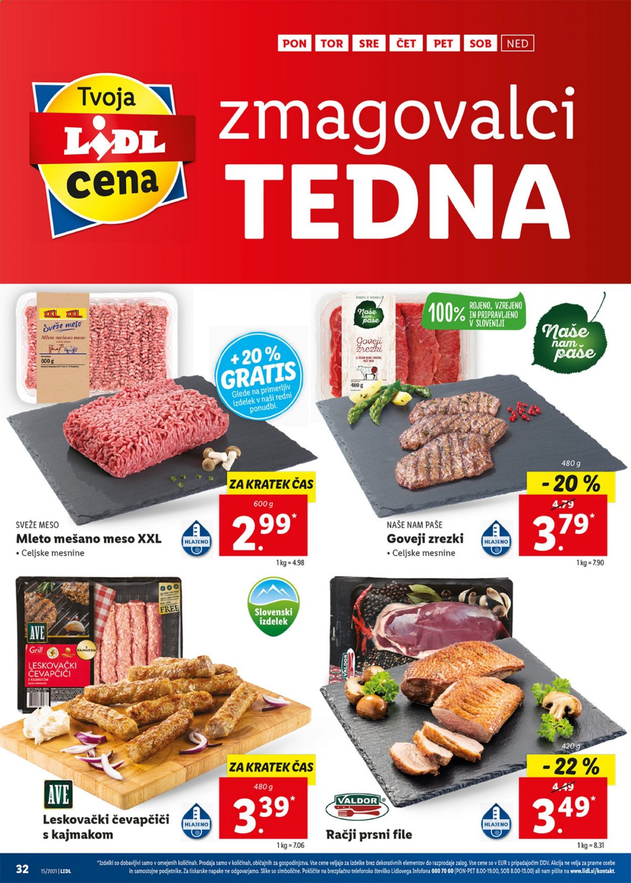 Lidl katalog - 15.4.2021 - 25.4.2021. Stran 32