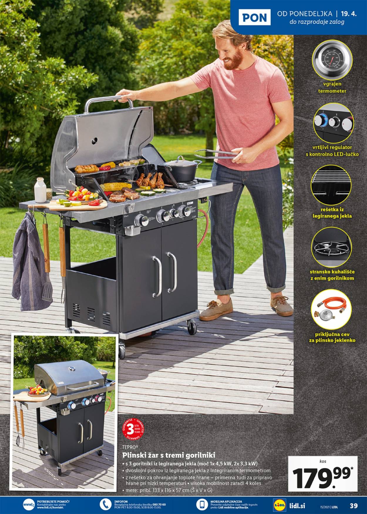 Lidl katalog - 15.4.2021 - 25.4.2021. Stran 39