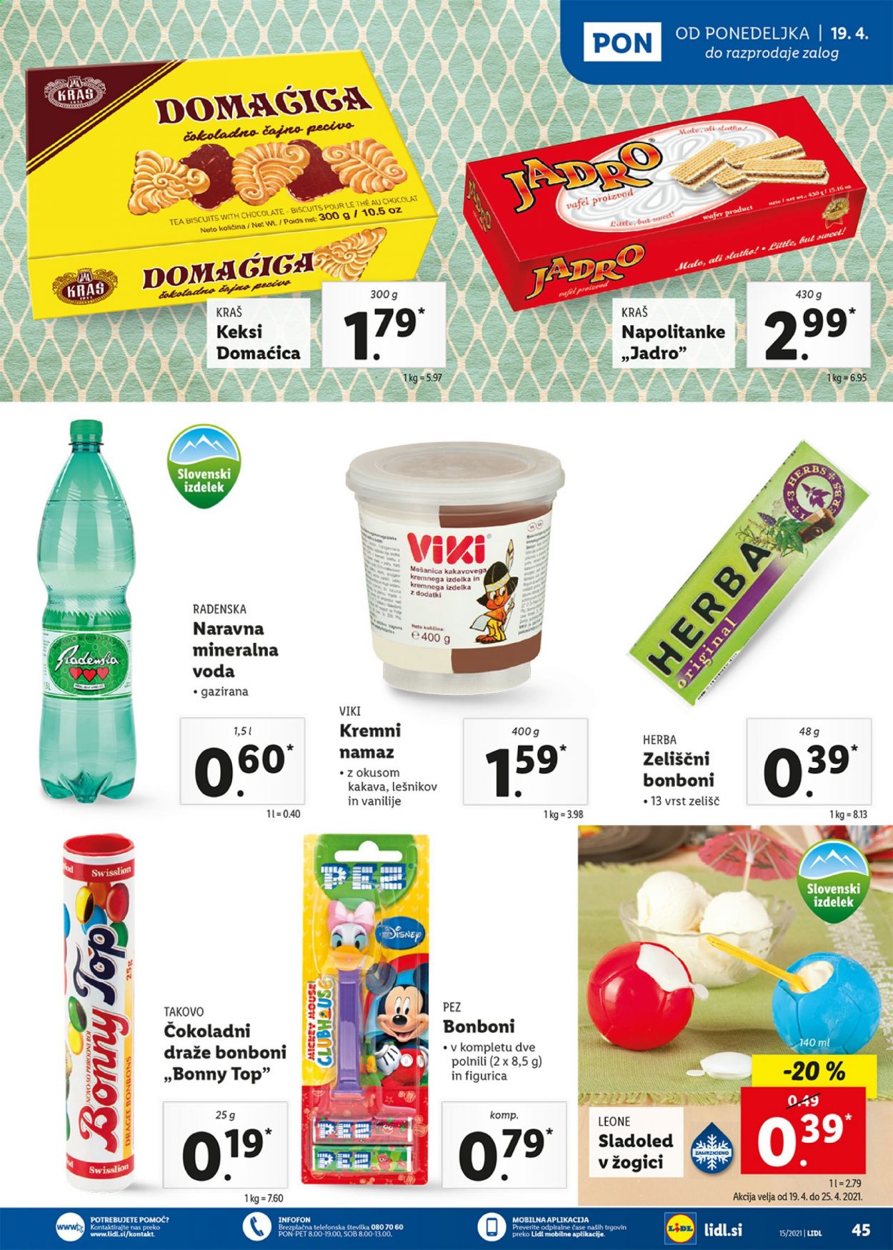 Lidl katalog - 15.4.2021 - 25.4.2021. Stran 45