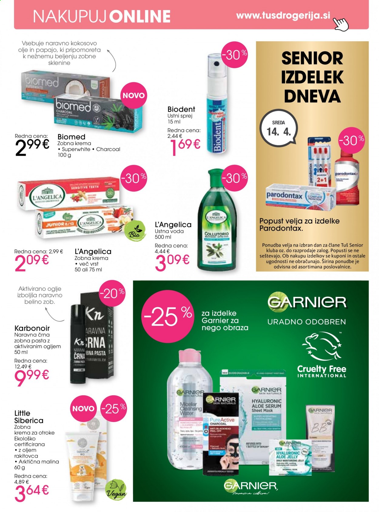 Tuš Drogeria katalog - 14.4.2021 - 24.4.2021. Stran 15