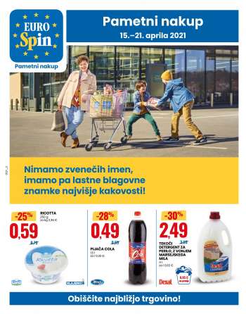 EuroSpin katalog - 15.04.2021 - 21.04.2021.