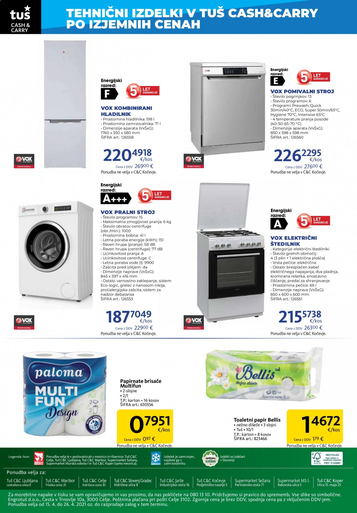 Tuš Cash & Carry katalog - 15.4.2021 - 26.4.2021. Stran 16